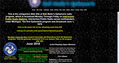 Desktop Screenshot of ephemeris.bjmoler.org